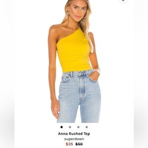 Anna ruched top by super down
